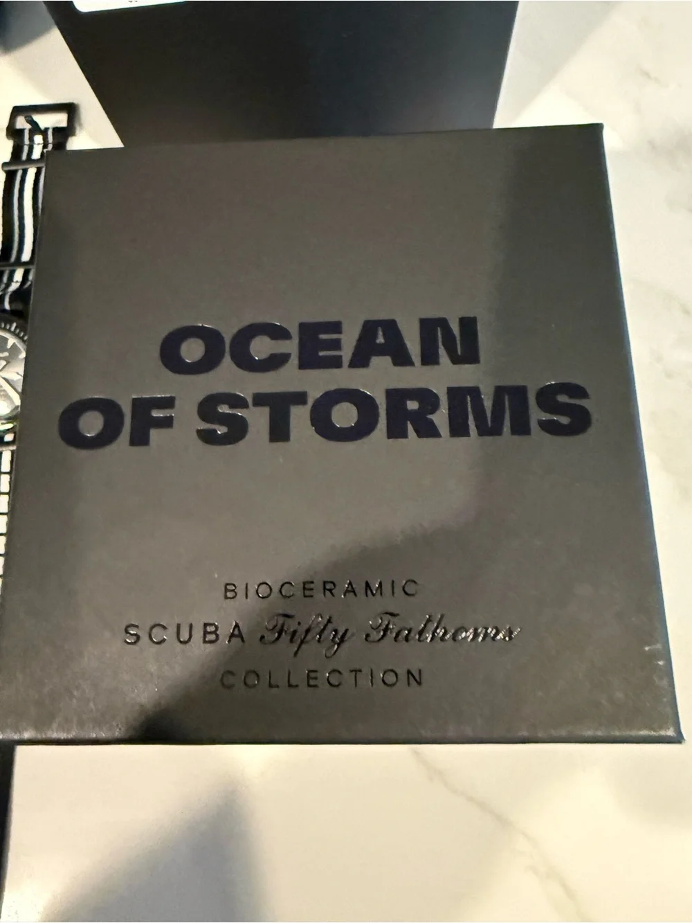 Blancpain x Swatch Scuba Fifty Fathoms Oceans of Storms Mena Watch